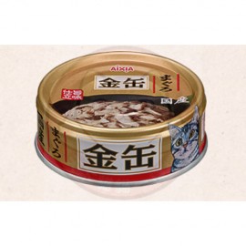 Aixia 金缶 -吞拿魚 貓罐頭 70g x 24罐 [GCM41] (2箱以上有折扣優惠)